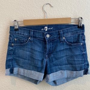 For All Man Kind Denim Shorts